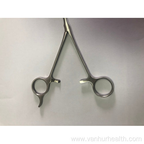 Thoracotomy Instruments Curved Needle Holder Forceps